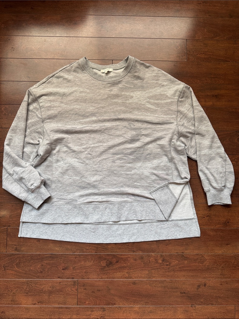 Z Supply Crewneck Sweater - Light Gray Camo